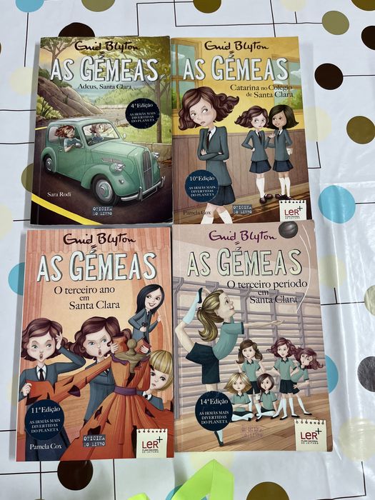 Livros coleção As gémeas