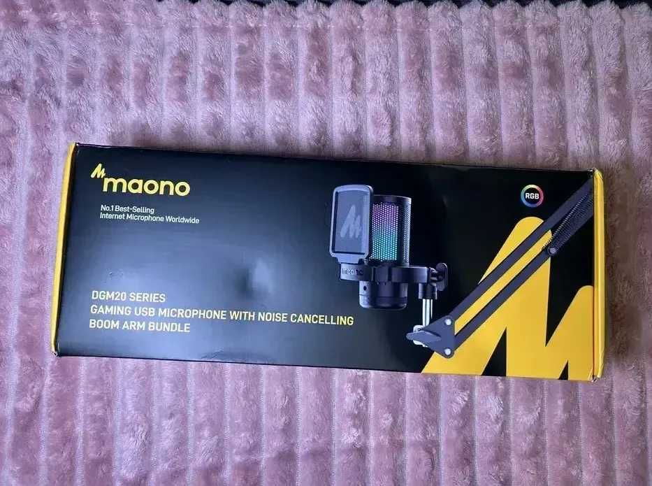 Maono DGM20S – Mikrofon dla Gracza i Twórcy + Statyw