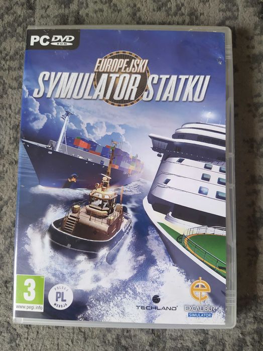 Europejski Symulator Statku PC DVD