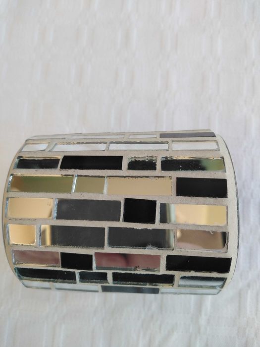 Porta Velas/Castiçais Espelhados