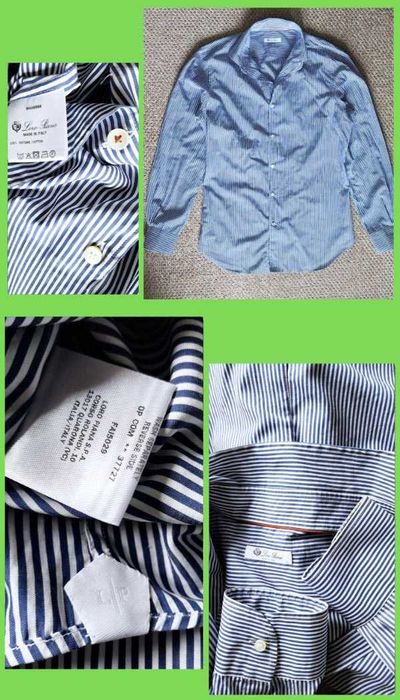 Рубашка мужская 100% хлопок, без нюансов, р. L Loro Piana оригинал