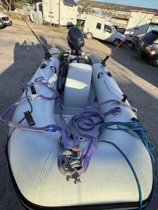 Semi-rigido Yamaha 350taf + yamaha 25hp + atrelado