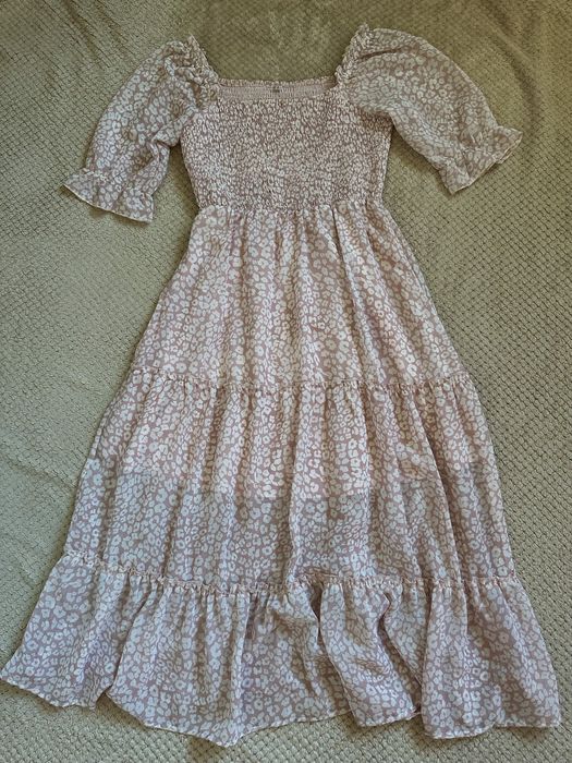 Жіноче рожеве плаття розмір s