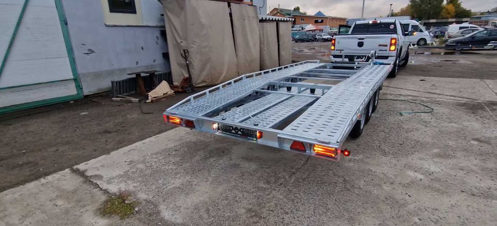 Лавета, лафет, прицеп для перевозки автомобиля, автовоз Коріда-Тех 5м