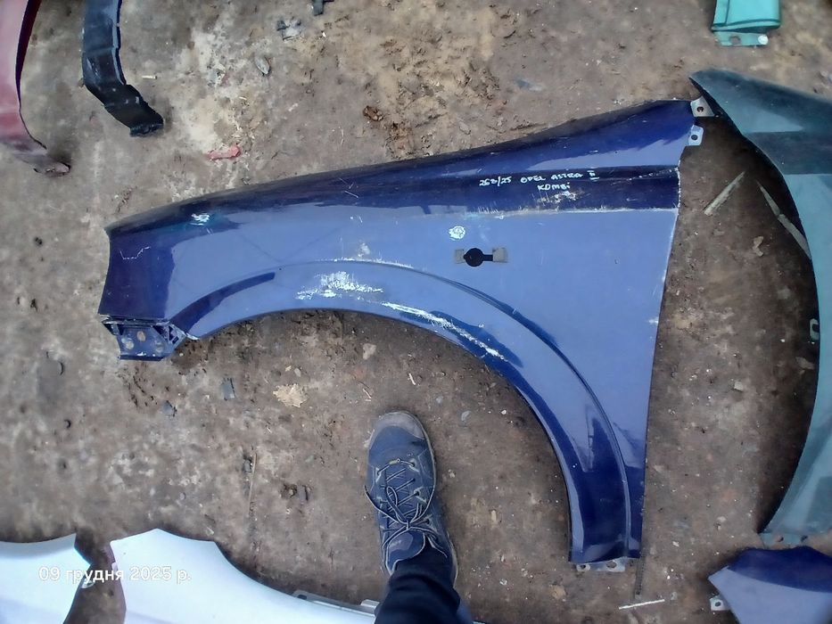 Крило переднє заднє опель астра г н зафіра а б вектра меріва інсігнія