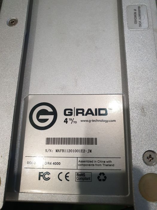 G-Technology G-Raid, Gen 4TB
