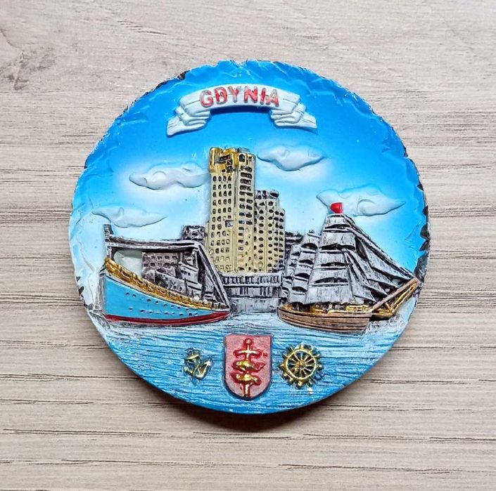GDYNIA Magnes na lodówkę AM20