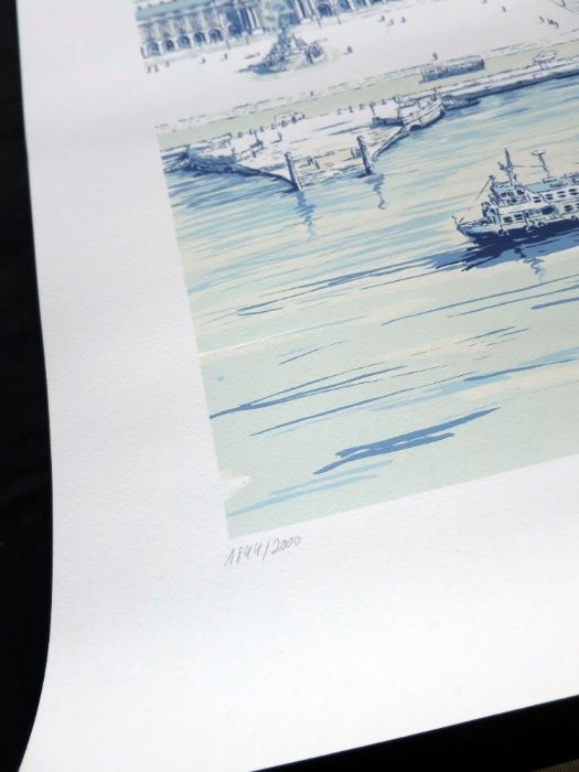 Serigrafia Lisboa Porto Coimbra gravura quadro paisagem