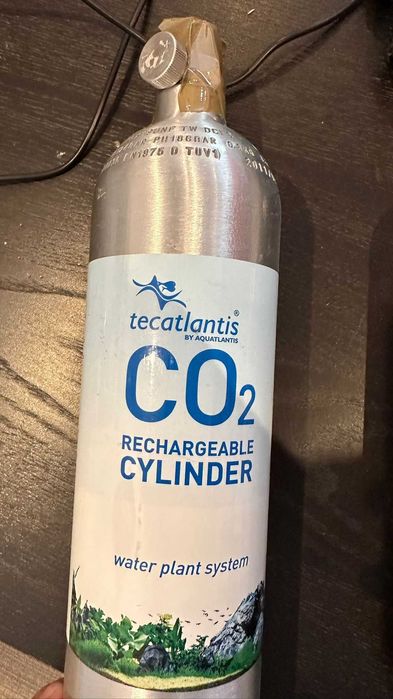 kit regulador CO2 c/ difusor e 2 garrafas