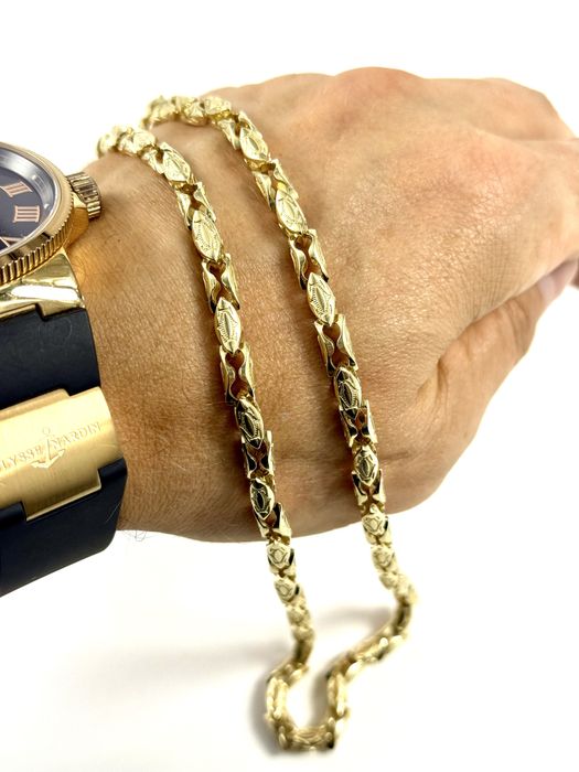 Złoty łańcuszek 61 cm