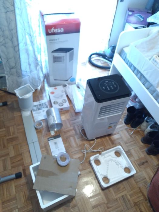 Ar condicionado ufesa Alaska 7 + opicionais para instalações