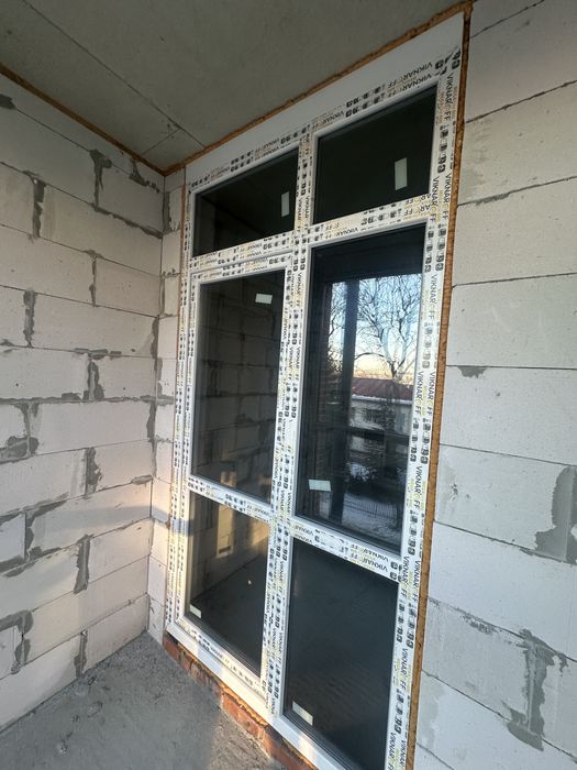 Лоджія вікно на балкон вікнарьоф двері лоджия viknaroff