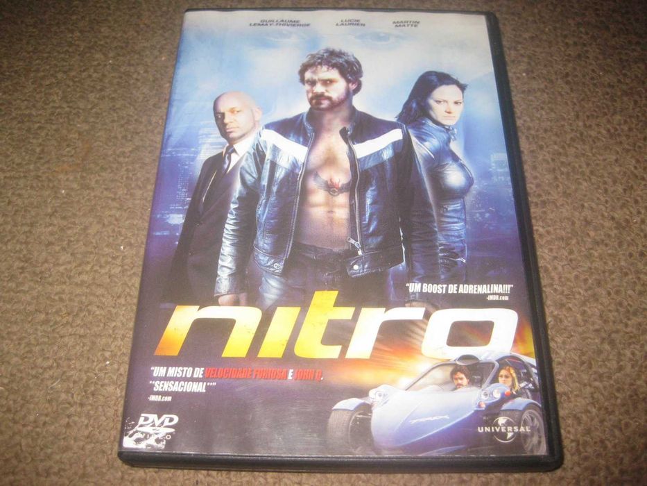 DVD "Nitro" com Guillaume Lemay-Thivierge