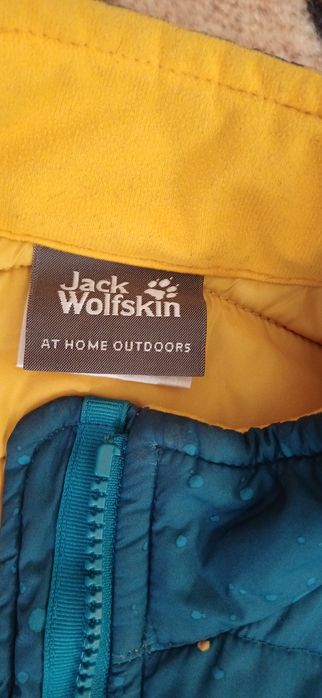 Kurtka ocieplana Jesienna Jack Wolfskin chłopięca rozmiar 140