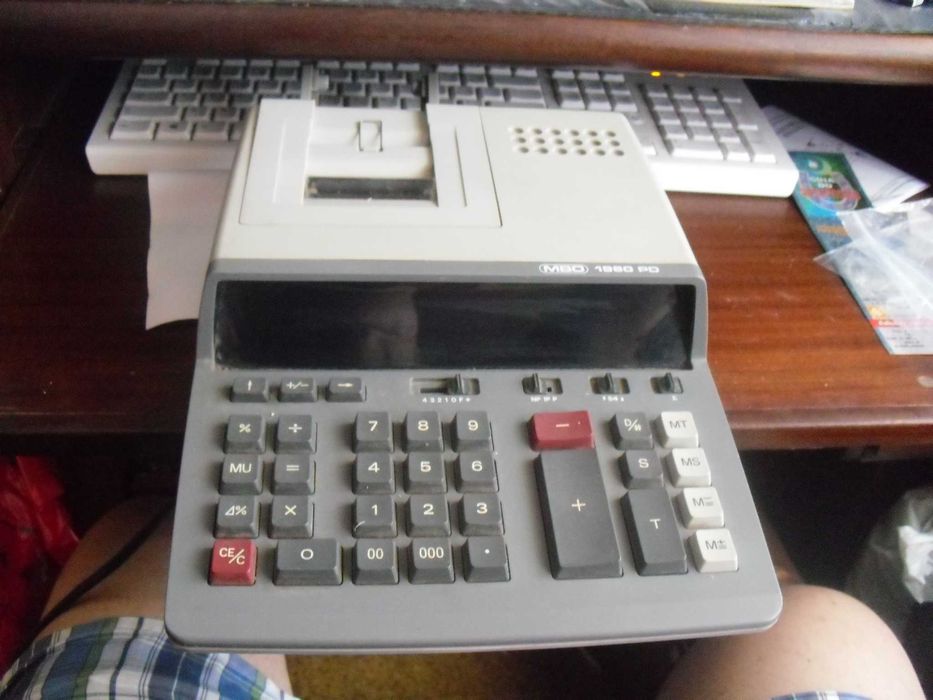 Máquina de calcular de fita