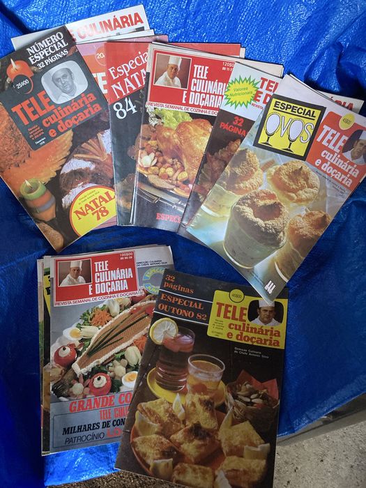 Artigo de coleção-Teleculinarias especiais anos 80