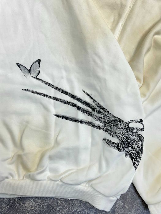 Project G/R GR Grailz hoodie кофта худи біла худі white distressed M L