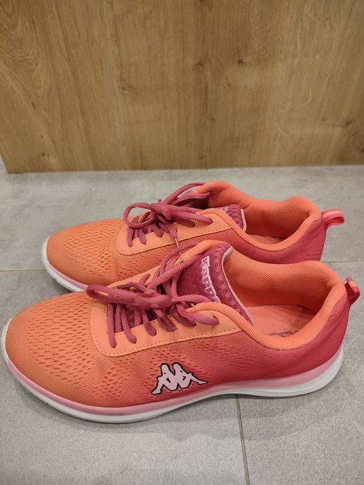 Buty sportowe Kappa do biegania rozmiar 40 różowe pomarańczowe