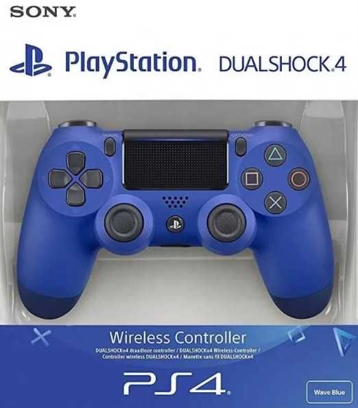 Джойстик DualShock 4 для Sony PS4 V2 (Синій) Bluetooth New дешево!