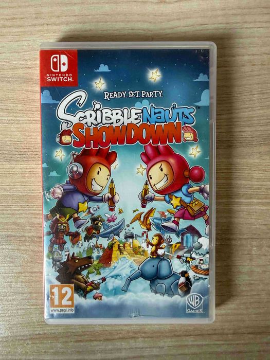 Gra Scribblenauts Showdown na NIntendo Switch, używana
