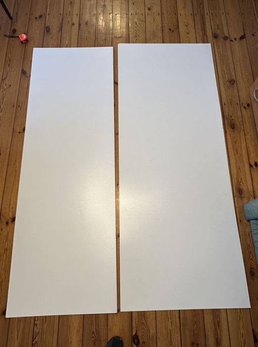 Płyta HDF Biała  3mm 207x69 (2szt) 210x82 (2 szt)
