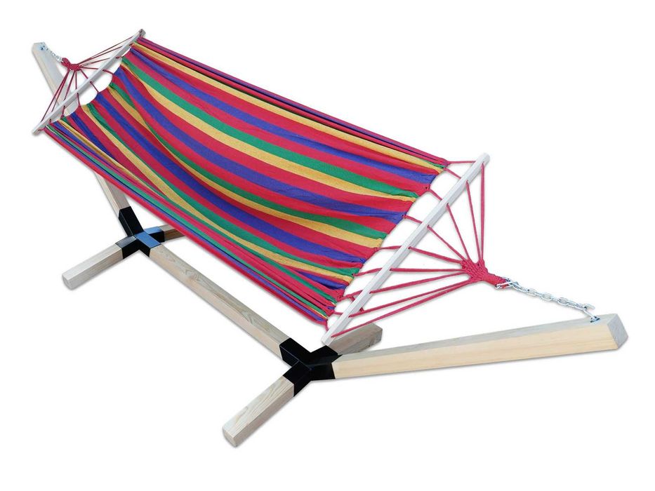 Zestaw Stelaż + Hamak 2 os komplet przenośny Comfort Zone do 200 KG