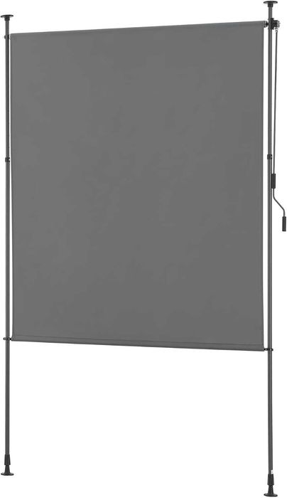 VidaXL Roleta zewnętrzna, 200x270 cm, antracytowa