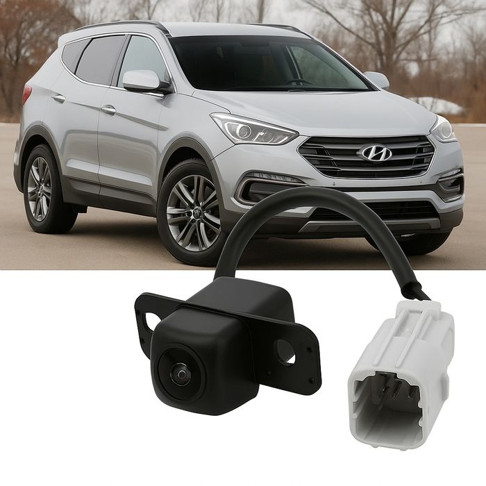 Камера заднего вида Hyundai Santa Fe 2013-2016