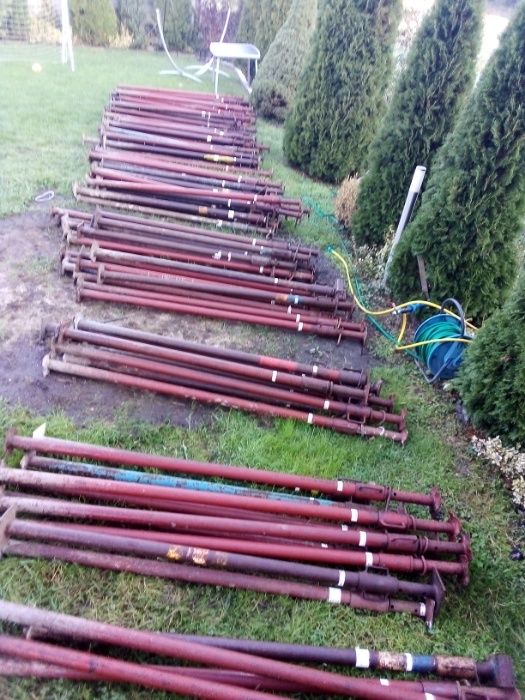 Stemple podpory budowlane sztyce 0.20 zł/24 godz