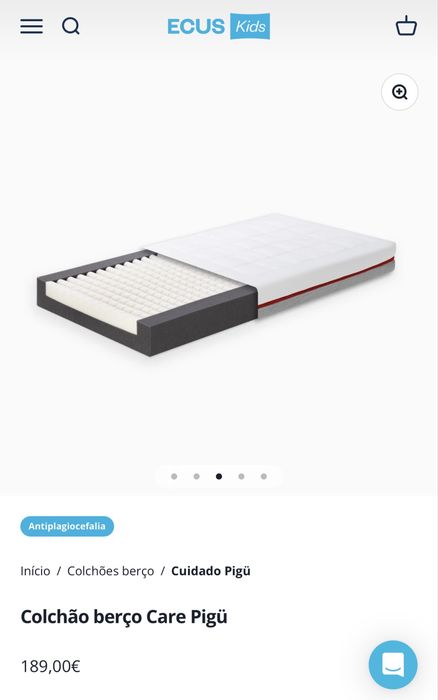Colchão para berço