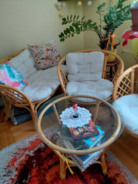 Meble ratanowe komplet