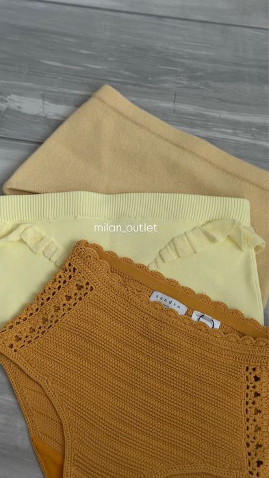 міні шорти з шерсті та хлопка  опт оптом SANDRO PARIS