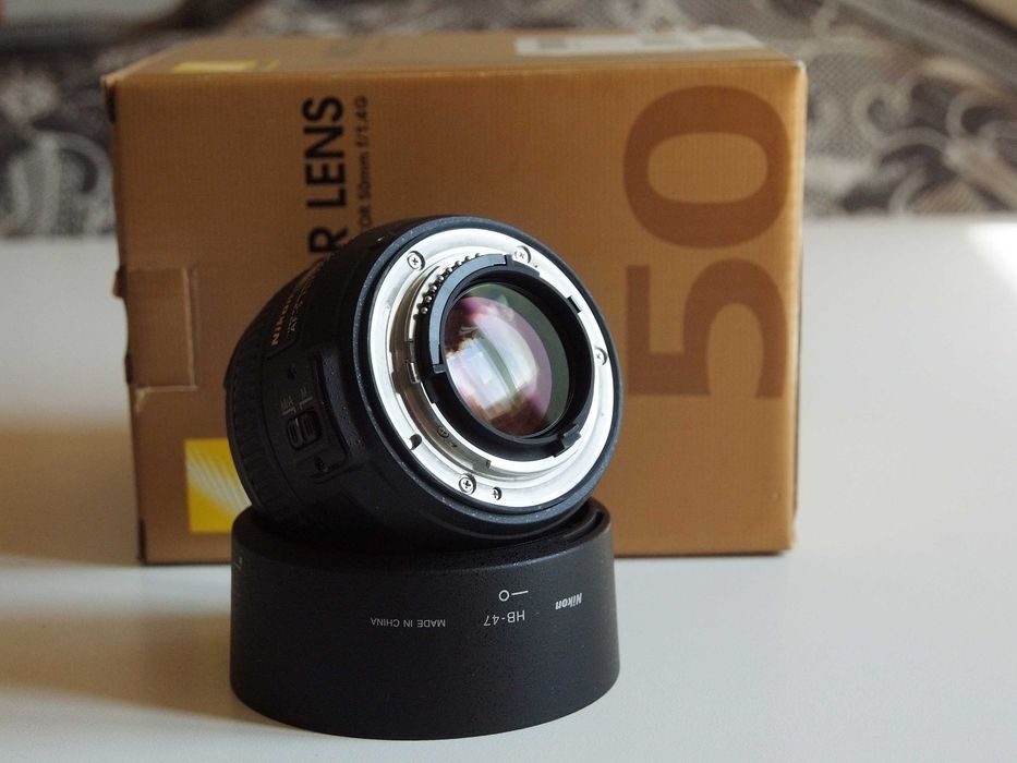Nikkor 50mm F1.4G AF-S - stan fabryczny, ideał.