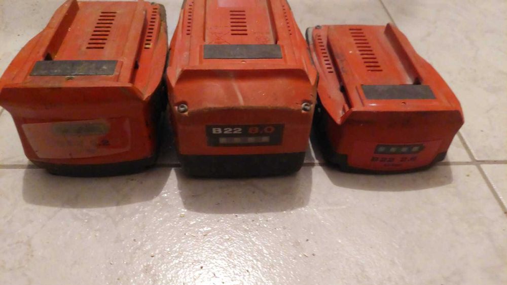 Hilti 8.0 5.2 2.6 uszkodzone