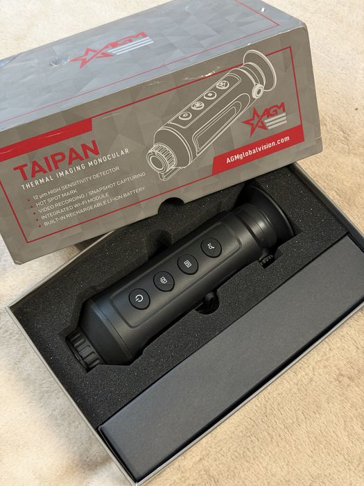 Тепловий монокуляр AGM TAIPAN TM25-384