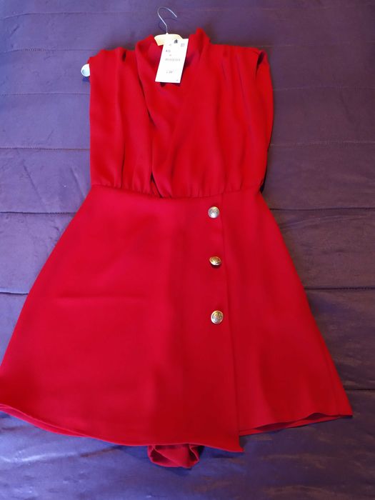 Macacão saia calção