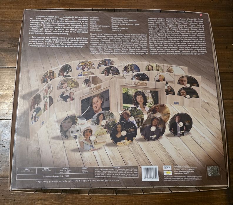 Ranczo 10 sezonów na 40 DVD unikat