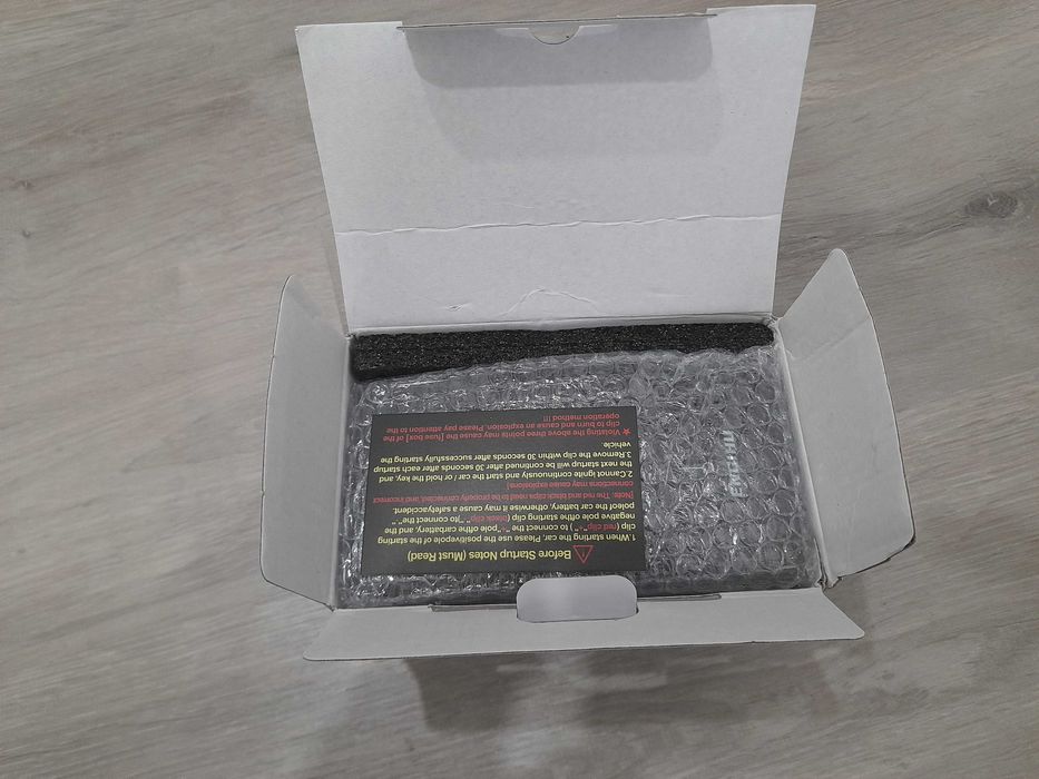 Booster de arranque bateria 12v / iniciador baterias portátil 1200Ah