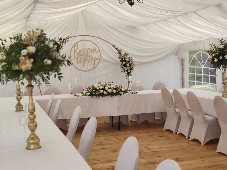 Wypożyczalnia namiotów z wyposażeniem, wesela, chrzciny, komunie