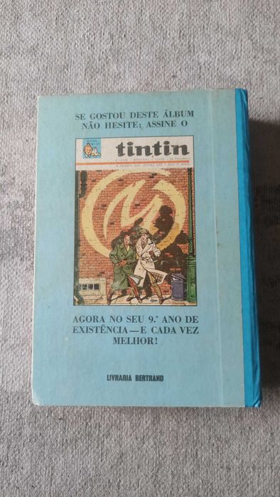 Livro de Revistas Tintin vintage