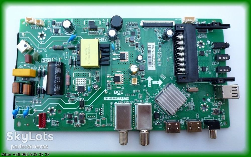 Новий Main Board Tp.ms3663t.pb718 Ergo 32dh3000