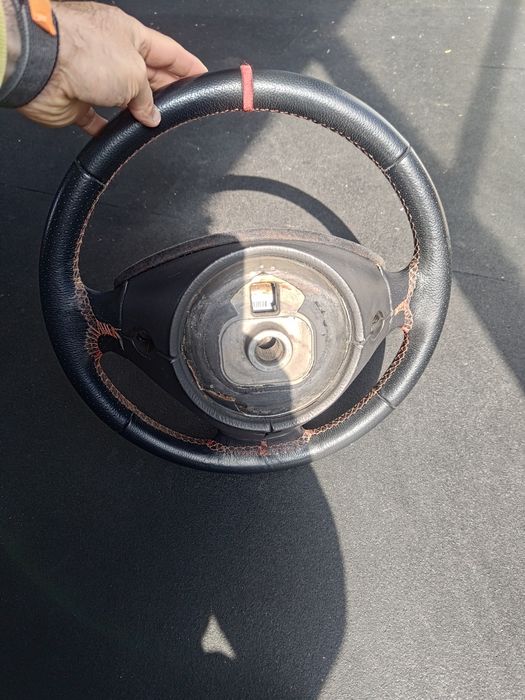 Vendo volante fiat stilo pele airbag
