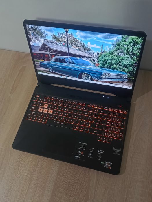 Asus Tuf Gaming. Super stan. Ryzen 7. Dwa dyski