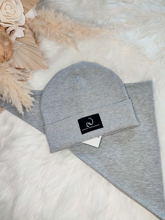 Zestaw uni czapka + chusta rozm. 3-6 lat