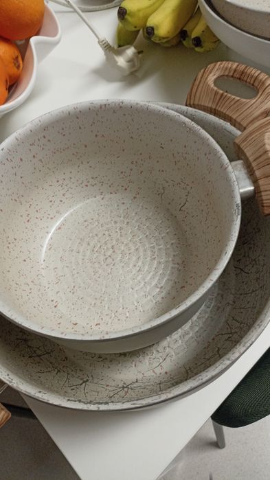 Trem de tachos, frigideiras e grelhadora marca Cellar