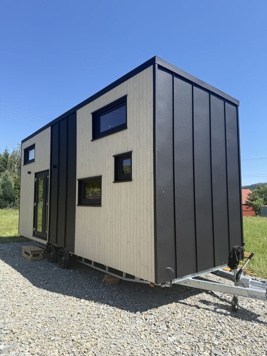 Domek na kołach Tiny House domek mobilny całoroczny inwestycja
