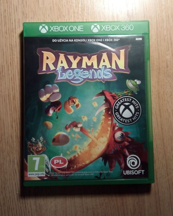 Rayman legends gra na Xbox one i Xbox 360 Wersja PL