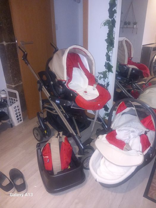 Kit carrinho de bebé chicco