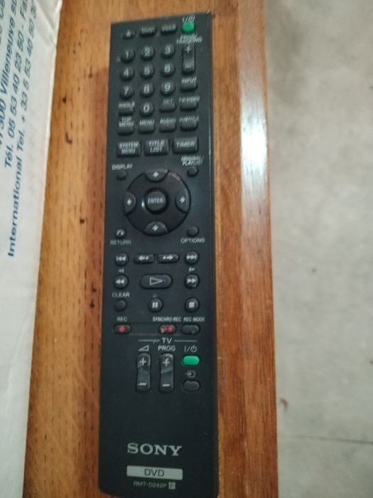 Comando TV Sony RMT