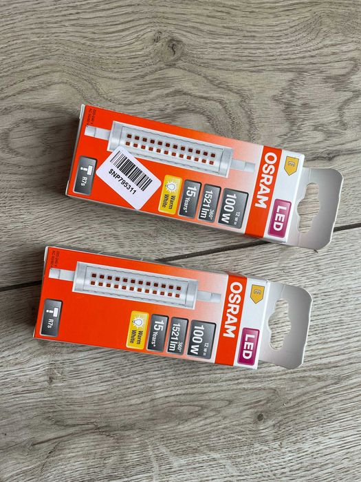 Лампа світлодіодна 12W 220V 1521lm 2700K R7s 20х118mm кукурудза